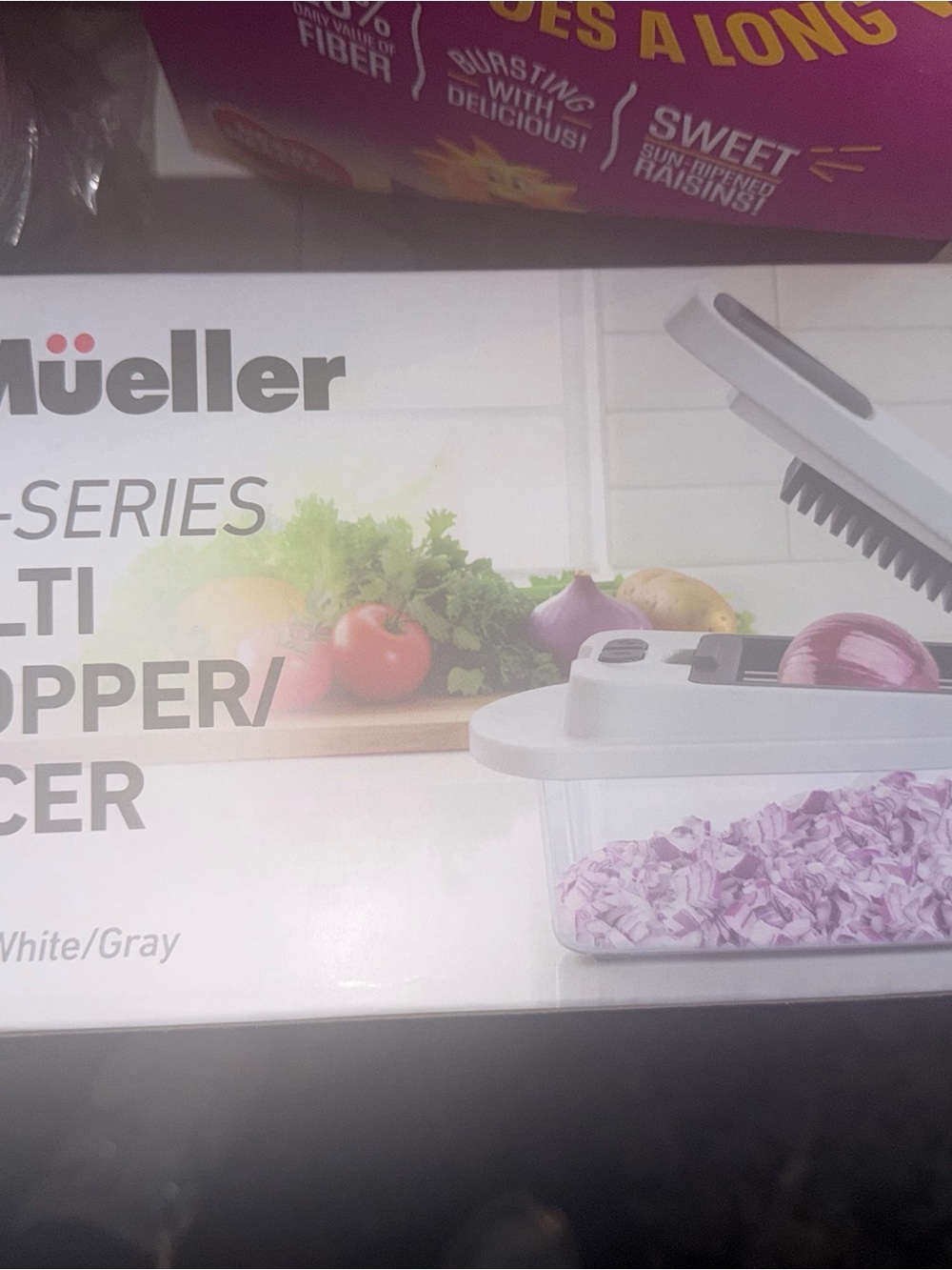 White/Gray Multi Chopper - White and Gray